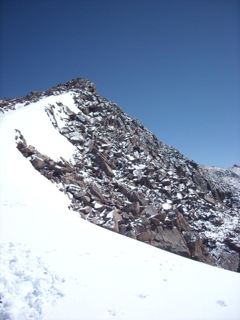 Ridge to the summit.