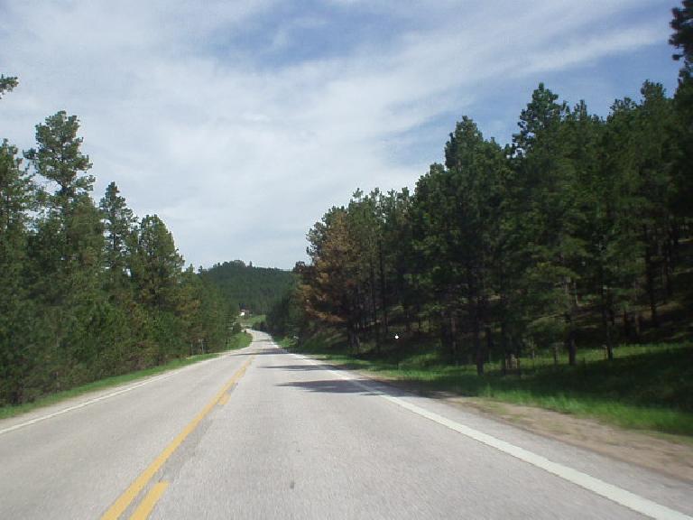 Man, what a great drive to Deadwood from Mt. Rushmore!  I think this is Highway 385.