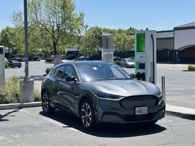 Fortunately, another charger became available about 10 minutes later.