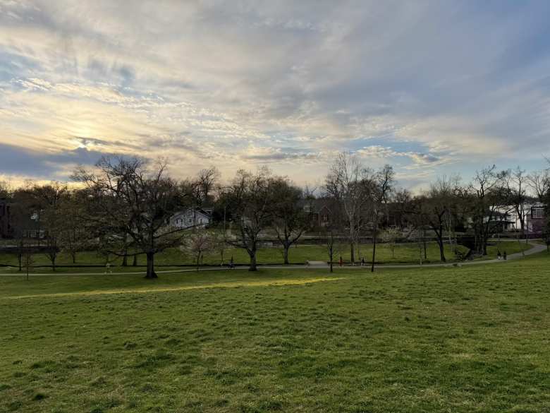 Sevier Park was surrounded by stately homes.