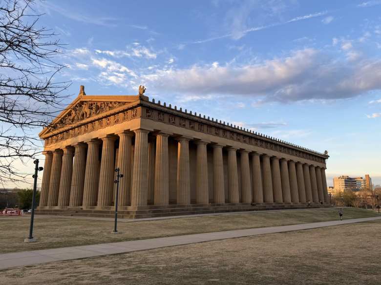 The Acropolis of Nashville is a complete replica of the real one in Athens, Greece.