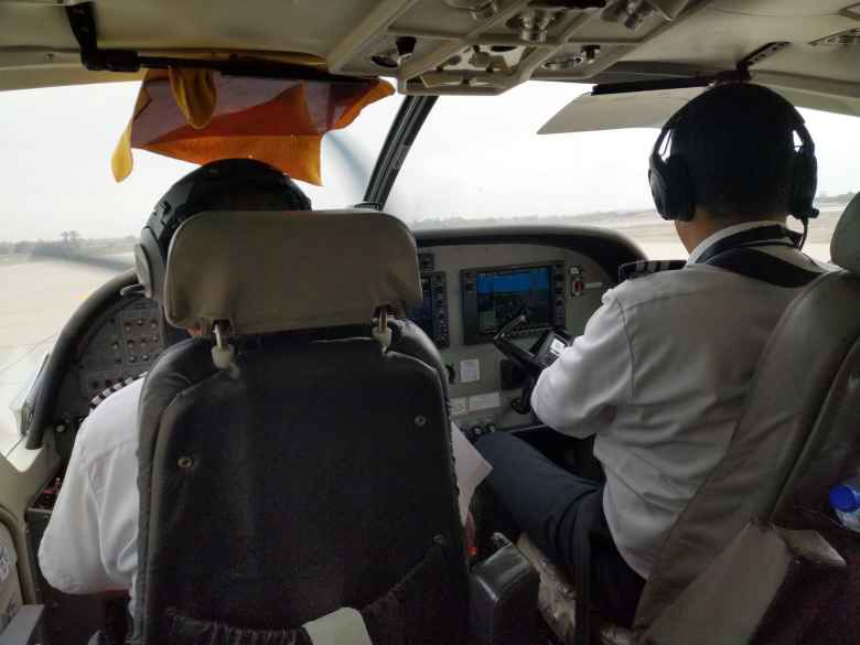The pilots of our aircraft.