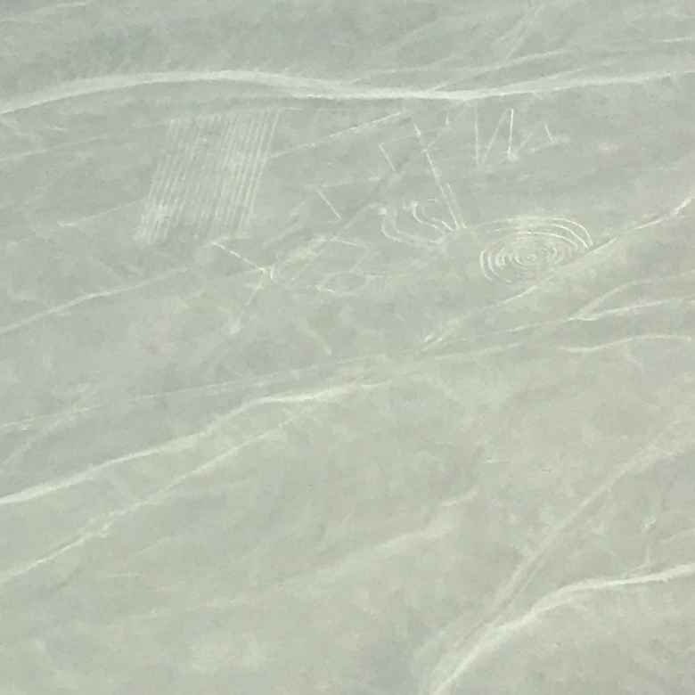 Monkey geoglyph of the Nazca Lines.