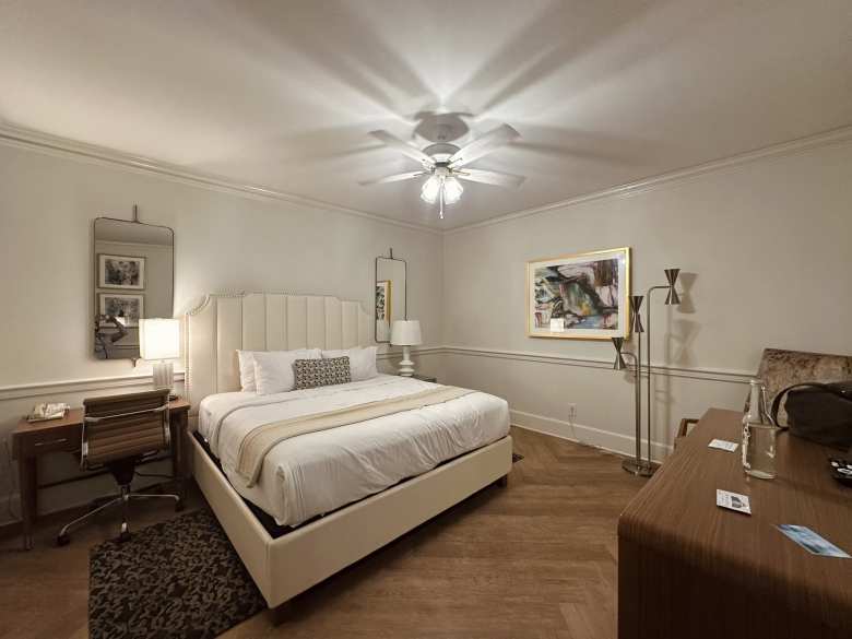 Our hotel in the French Quarter, the Hotel Provincial, was very nice.