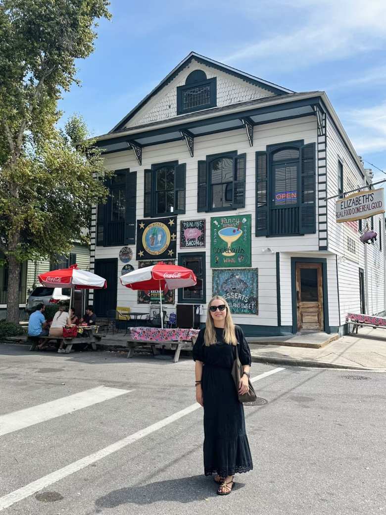 Elizabeth’s restaurant, home of praline bacon.  