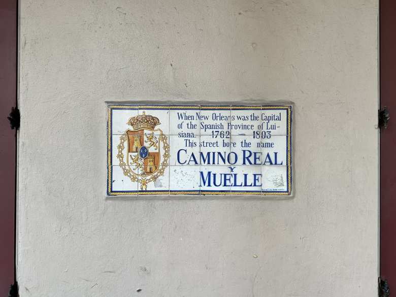 When New Orleans was the capital of the Spanish province of Louisiana from 1762-1803, this street bore the name 