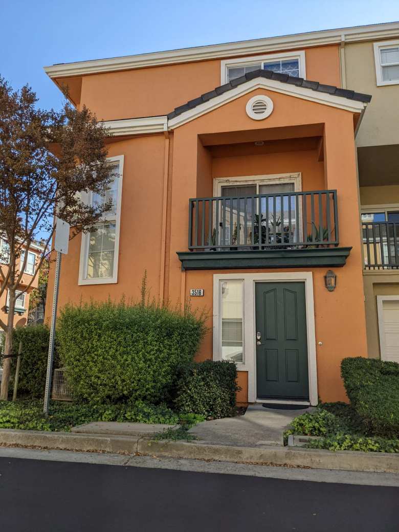After working and saving up for several years in Silicon Valley for several years, I bought this townhome in Fremont. It appreciated a lot in only four years due to a housing bubble, after which I sold it and moved to Colorado.