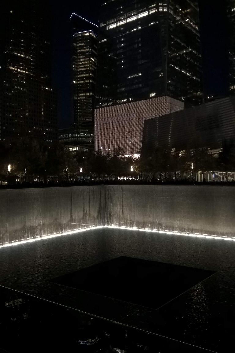 The 9/11 Memorial.