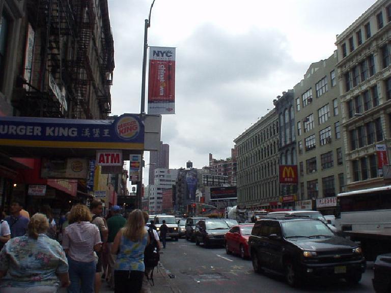 A Chinese Burger King and McDonalds... in Chinatown.  We did not eat here!