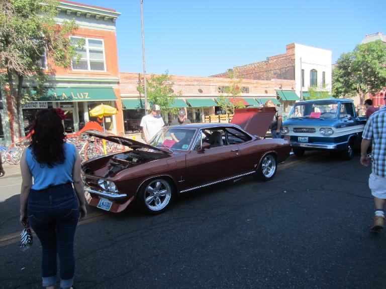 Chevrolet Corvair from the 1960s.