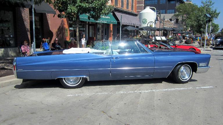 Can you believe the overhangs and overall length of this two-door Cadillac Coupe de Ville?