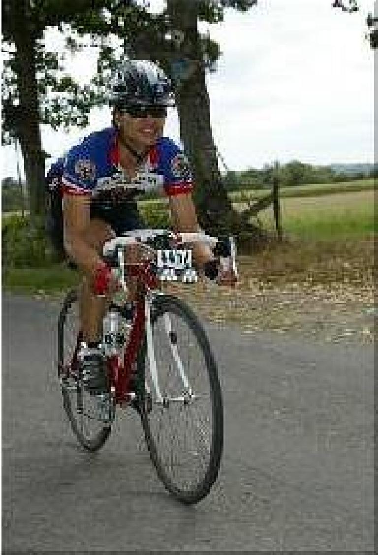 Riding through the French countryside during Paris-Brest-Paris in 2003. (August 19, 2003) Riding through the French countryside during Paris-Brest-Paris in 2003. (August 19, 2003)