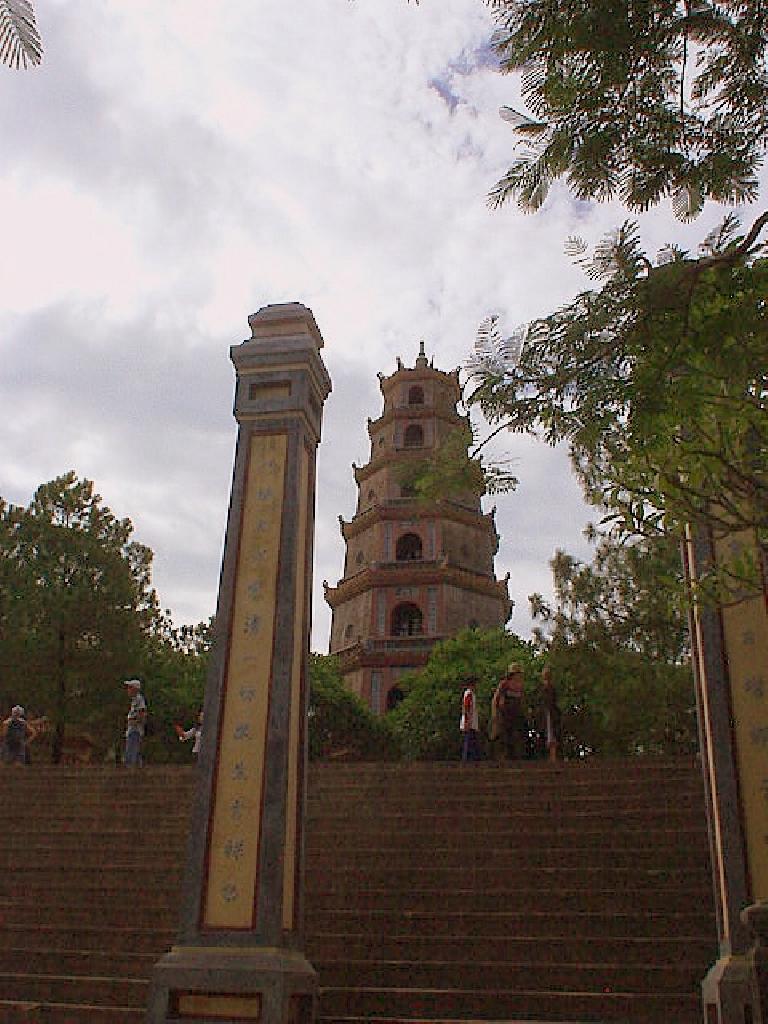 The Thien Mu Pagoda was a hotbed of anti-government protests in the 1960s.