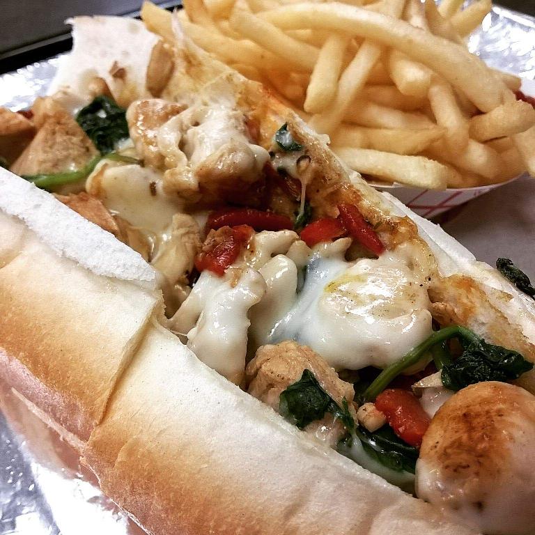 Philly Chicken Cheesesteak at Shkabibble's II.