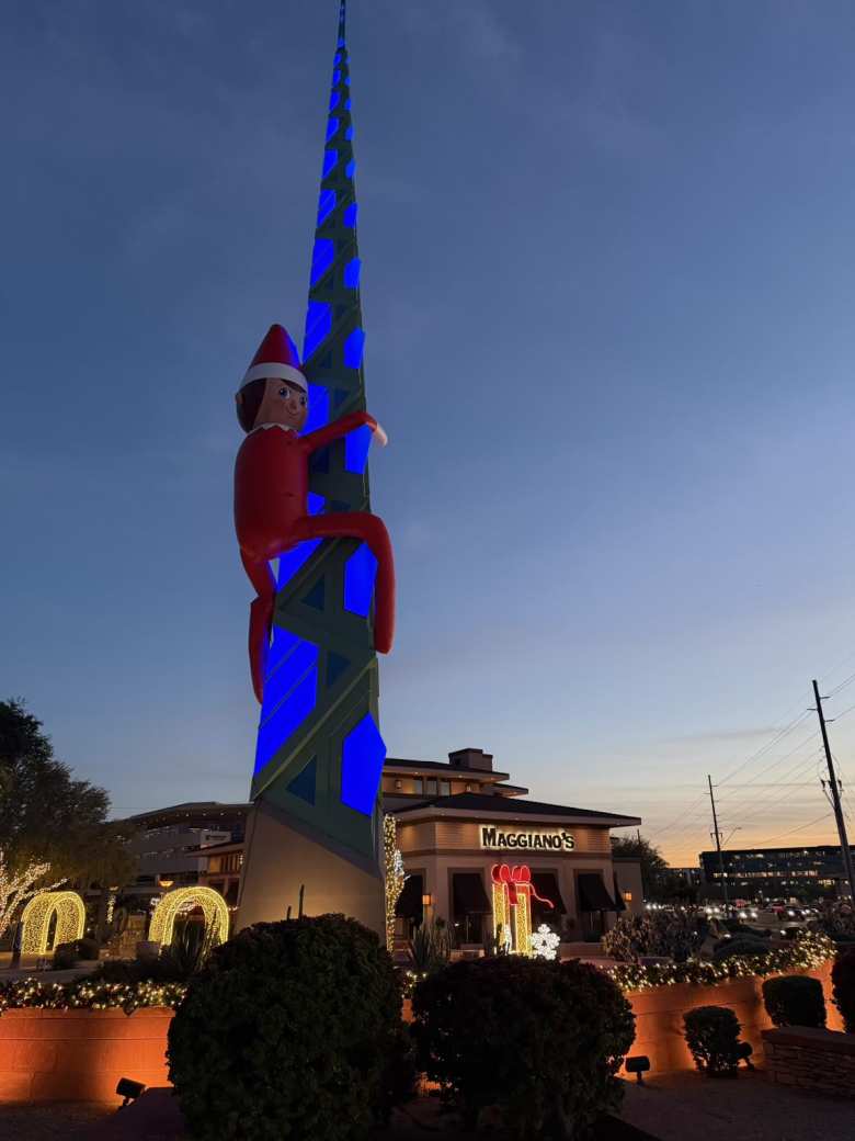 The Frank Lloyd Wright Spire.