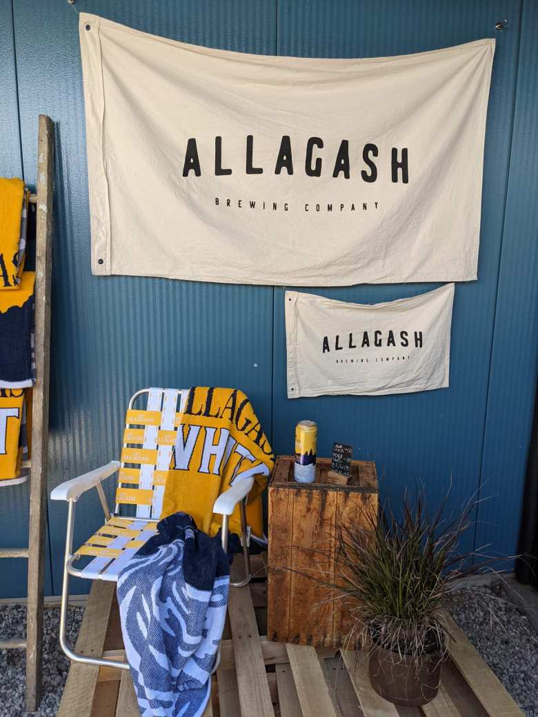 banners for Allagash Brewing Company