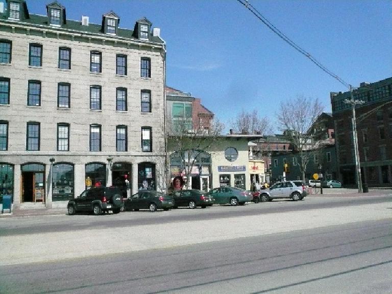 Portland's downtown parking wasn't too bad at this time of year (April).