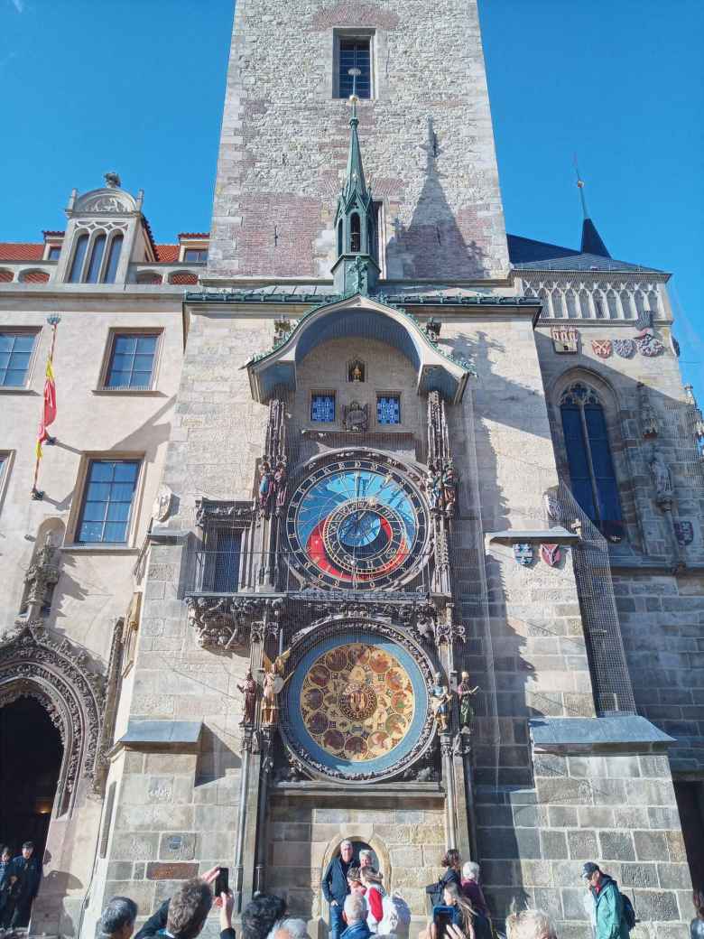 Pražský Orloj (Prague astronomical clock).