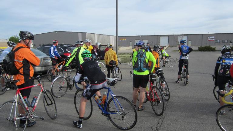 There were about 30 cyclists riding in this brevet.