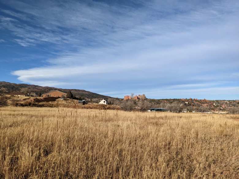 The homes near Red Rock Canyon in Colorado Springs had a nice view.