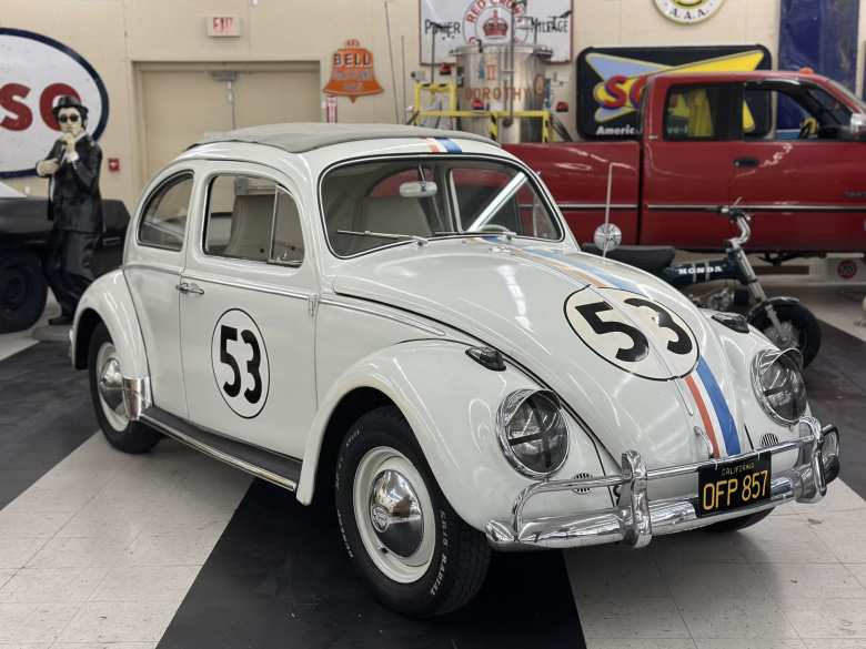 The 1963 Volkswagen Beetle from the Disney film, Herbie: Fully Loaded that was driven by Lindsay Lohan. The 1963 Volkswagen Beetle from the Disney film, Herbie: Fully Loaded that was driven by Lindsay Lohan.