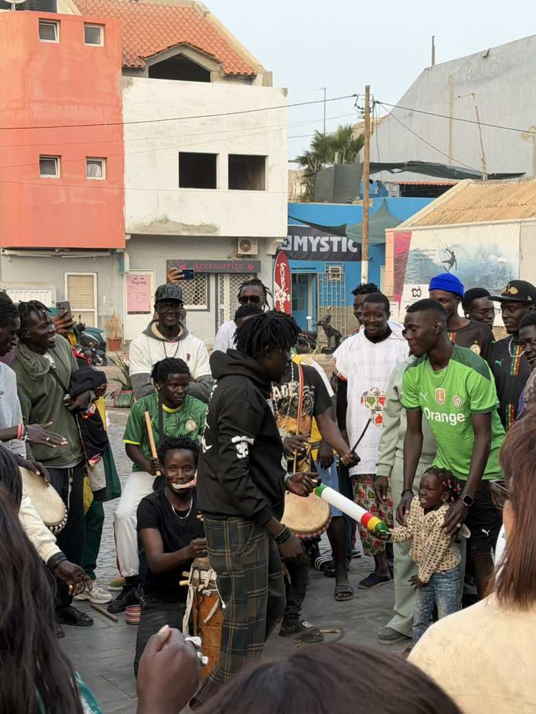 Locals were out dancing and playing music—not for money, not for attention, just purely for joy.