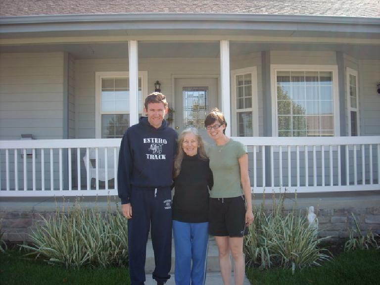 My neighbors Tim and Dee with Sarah.