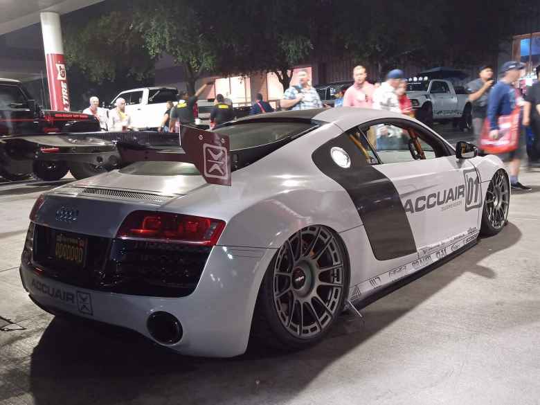 An Audi R8 coupe.