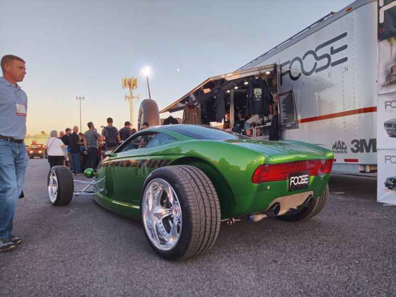 A green Foose Hemisfear.