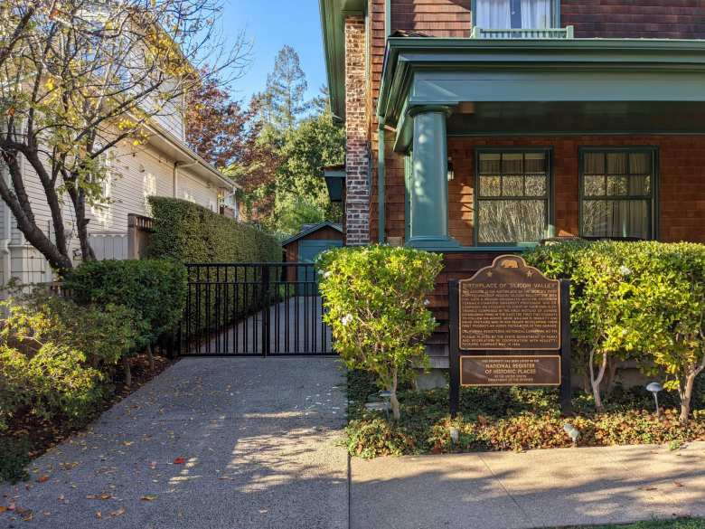 The original HP Garage, also known as "the birthplace of Silicon Valley."