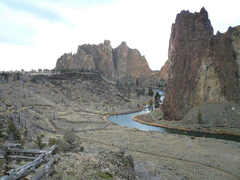 The Crooked River through Smith Rock.
