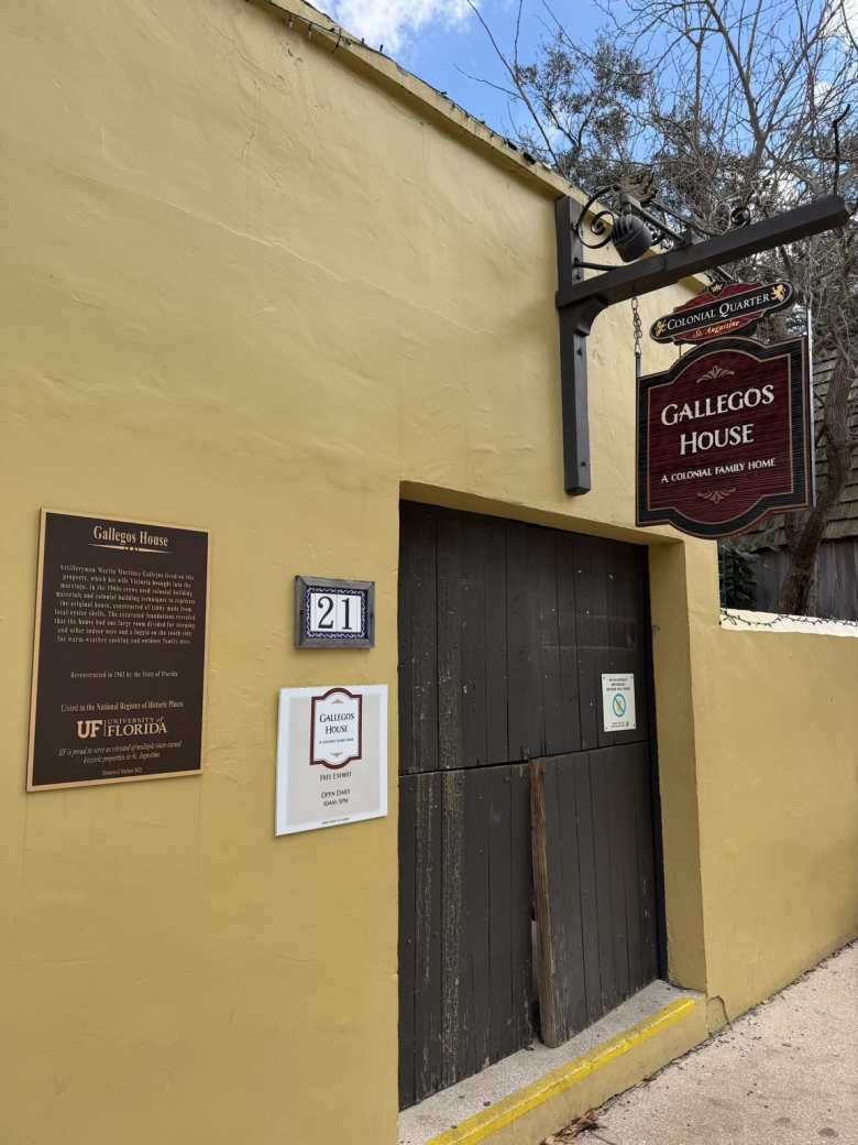 Gallegos House is listed in the National Register of Historic Places.