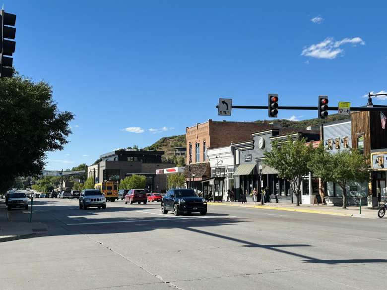 Downtown Steamboat Springs.