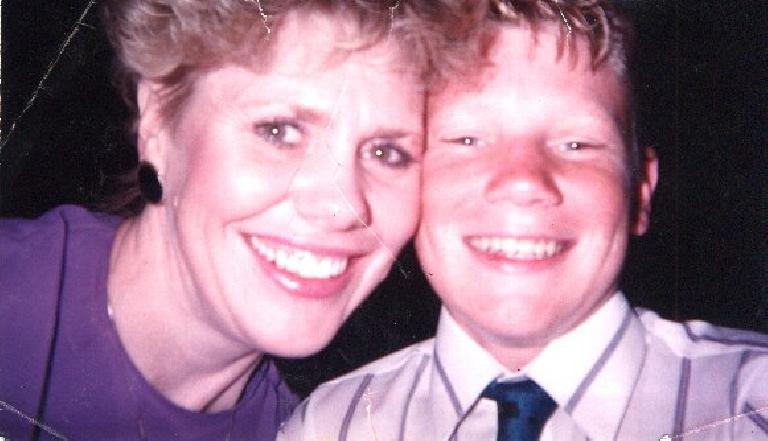 Photo: Diana Cook and her son Stephen Cook.