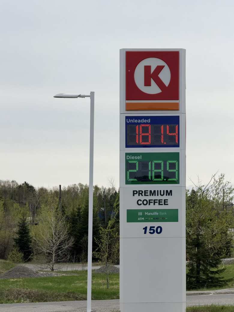 Gas prices were generally expressed in cents per liter. Gas prices were generally expressed in cents per liter.