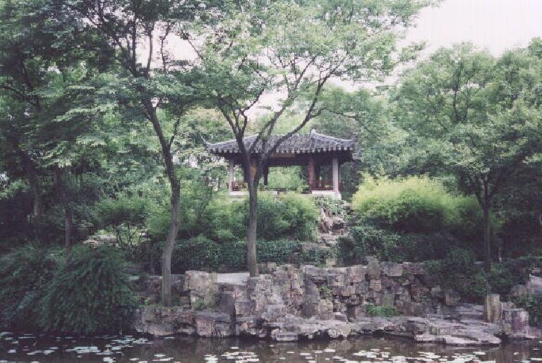The Humble Administrator's Garden in Suzhou, a town that's home to "silk and China's most beautiful women", claimed Sam, our tour guide.