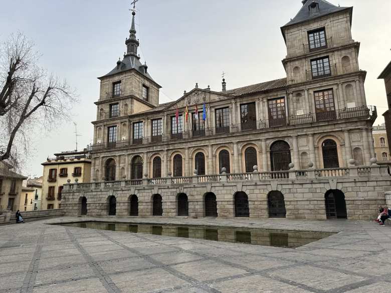 The Ayuntamiento (City Hall) of Toledo.