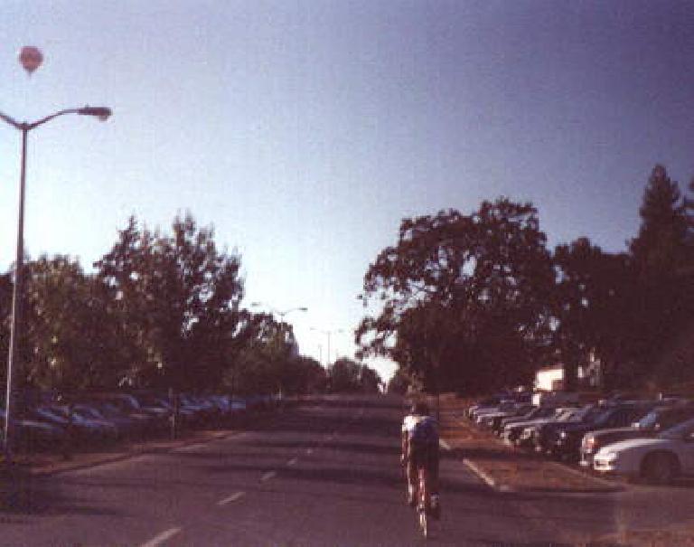 Ken Loo starting the 1998 Tour de Napa Valley