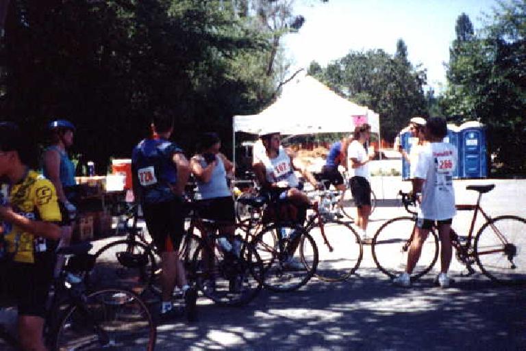 Stanford C-Ya, rest stop, 1998 Tour du Jour