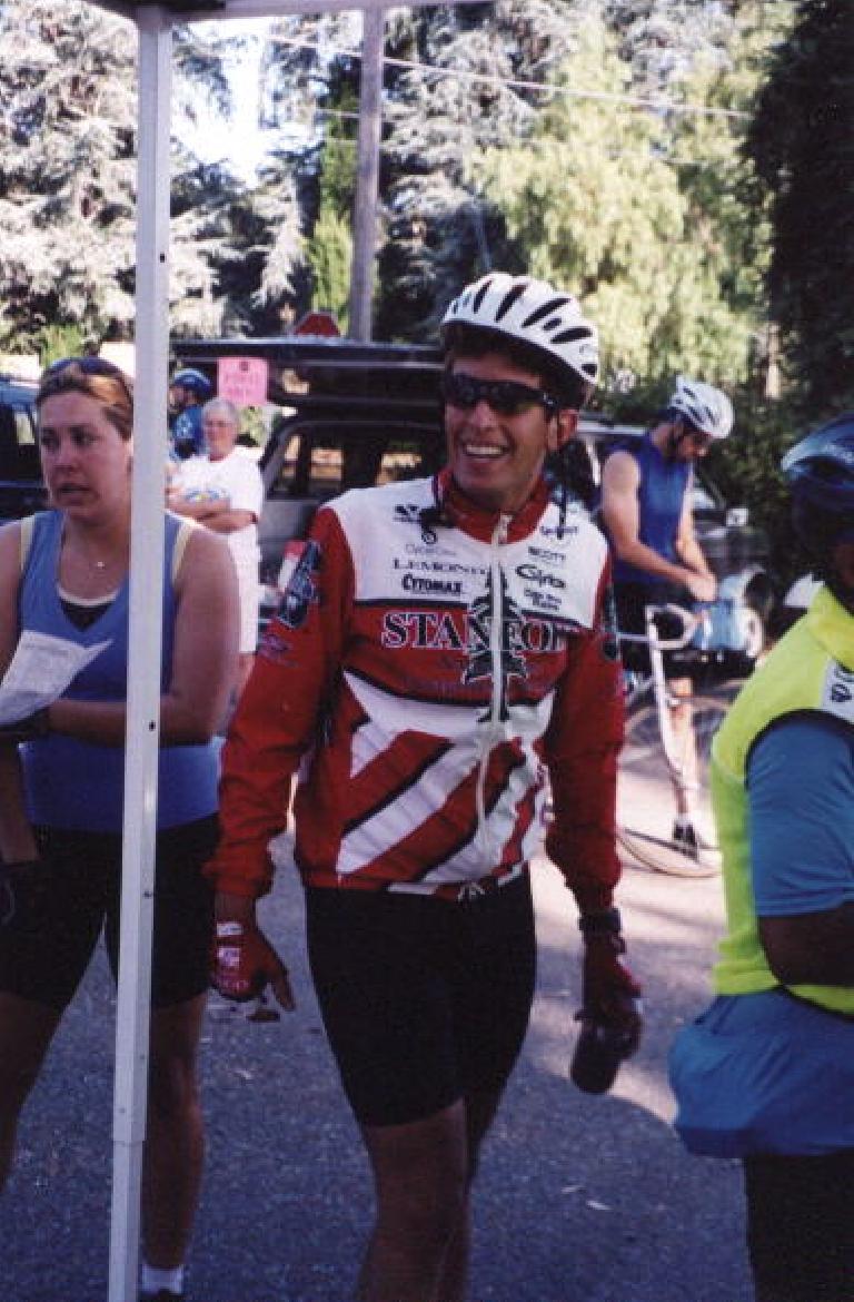 Daniel Lieb, Stanford cycling jersey, 2000 Tour du Jour