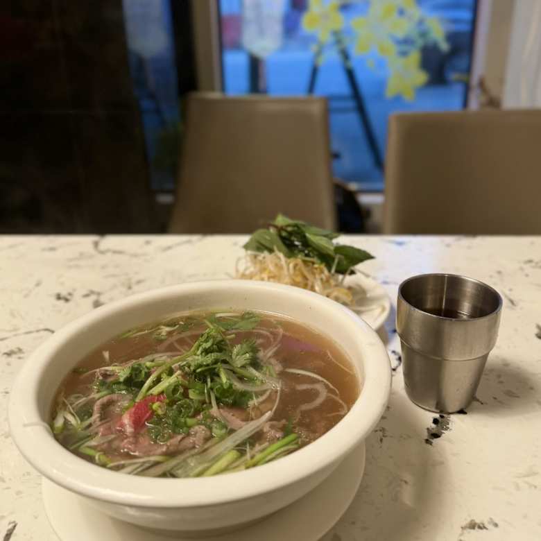 I had this bowl of Pho Tái at Pho37 just 20 minutes after completing my 13.1-mile training run and cooldown in Vancouver.