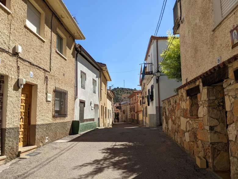 The town of Abánades, Spain.