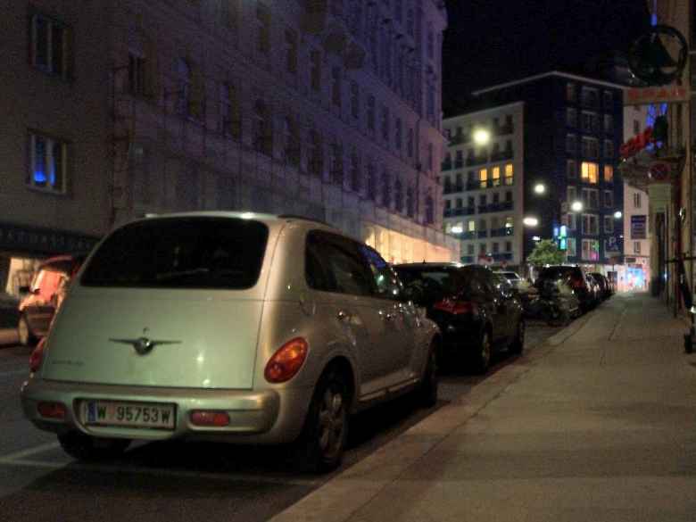 Apparently, Chrysler PT Cruisers were imported into Austria. I did not see any other Chrysler vehicles there except for Jeeps.