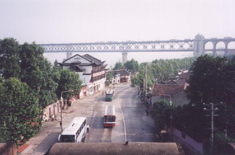 The view of Wuhan along the Yangtze coast, near where we would board our Victoria 1 cruise ship. The view of Wuhan along the Yangtze coast, near where we would board our Victoria 1 cruise ship.