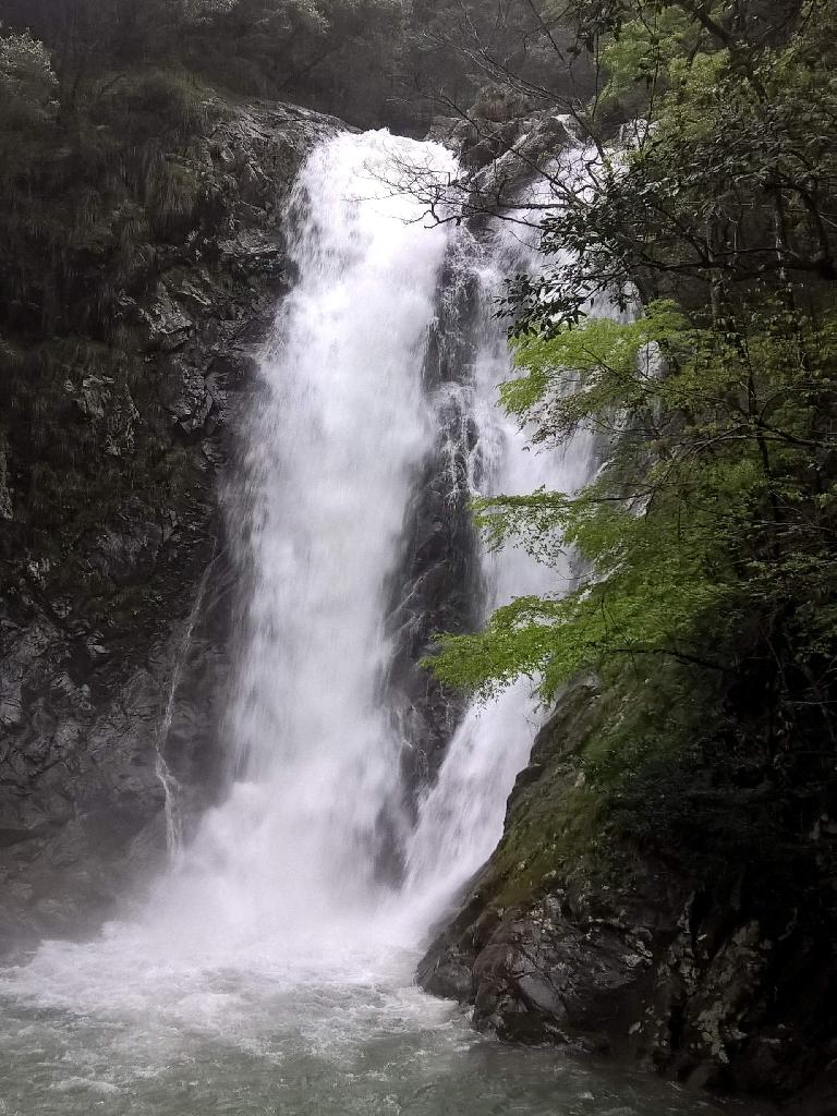 Waterfall in the Wuyi Mountains.