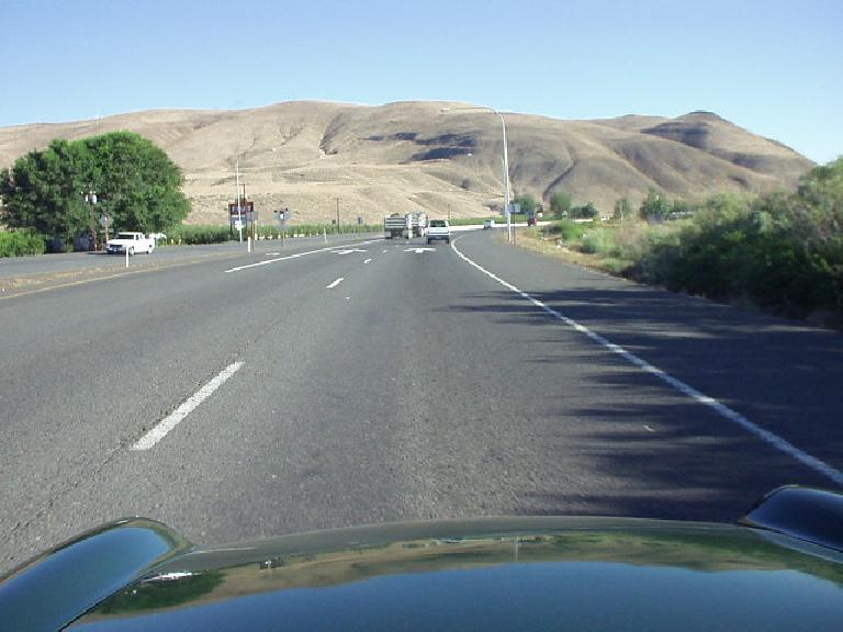 Alas, Yakima (60 miles north of Brooks Memorial SP) was surrounded by barren, brown hillsides.  Big contrast.