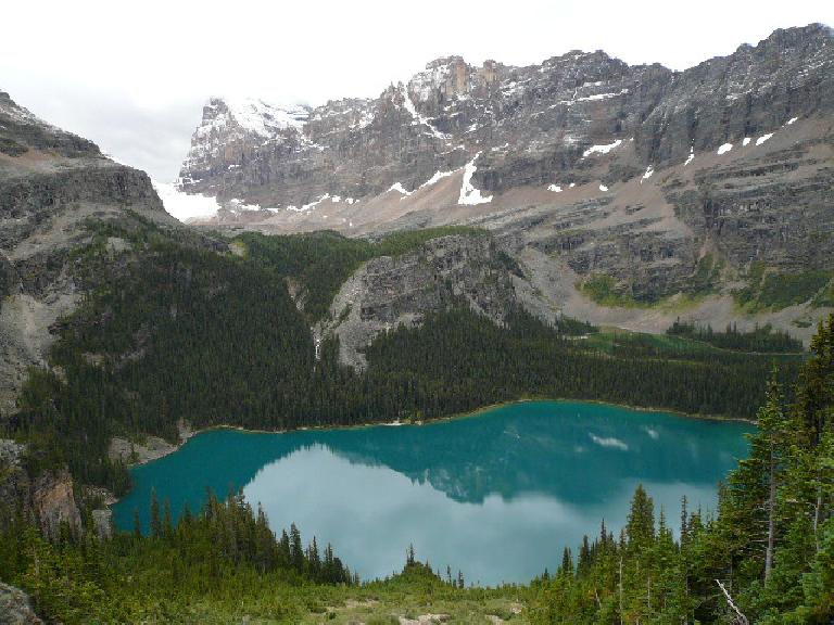 Lake O'Hara was wonderfully turquoise. Lake O'Hara was wonderfully turquoise.