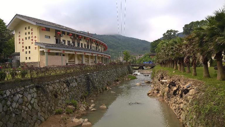Creek in Yongding District, China.
